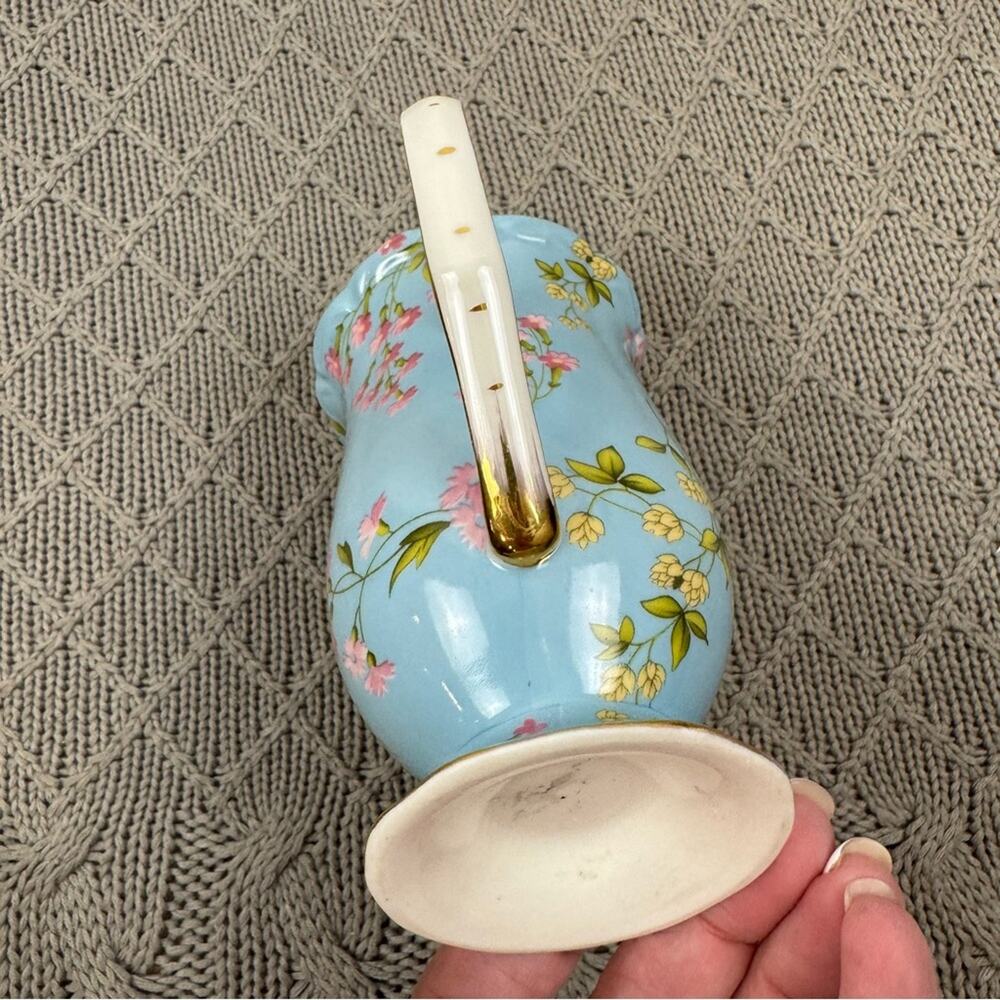 Peppertree Tabletops China Floral Blue Tea Cup Mug Fine Porcelain Coastline - Picture 10 of 11